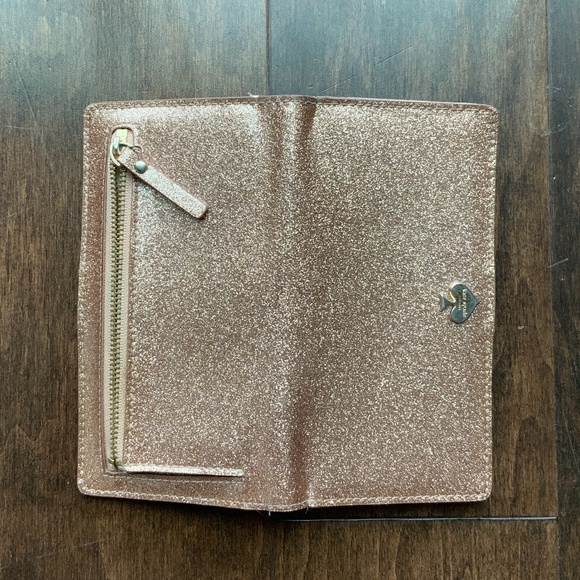 KATE SPADE Wallet Pink Glitter - Picture 5 of 12